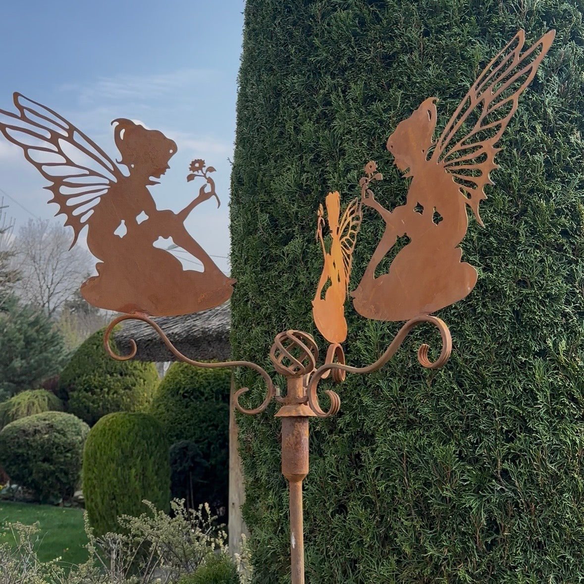 Windrad „Fee mit Blume”