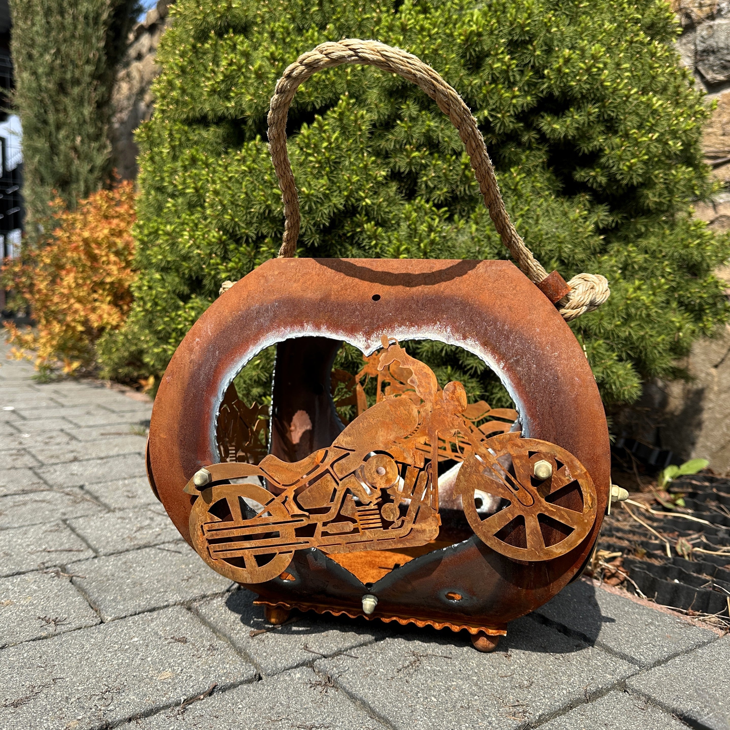 Laterne „Motorrad”