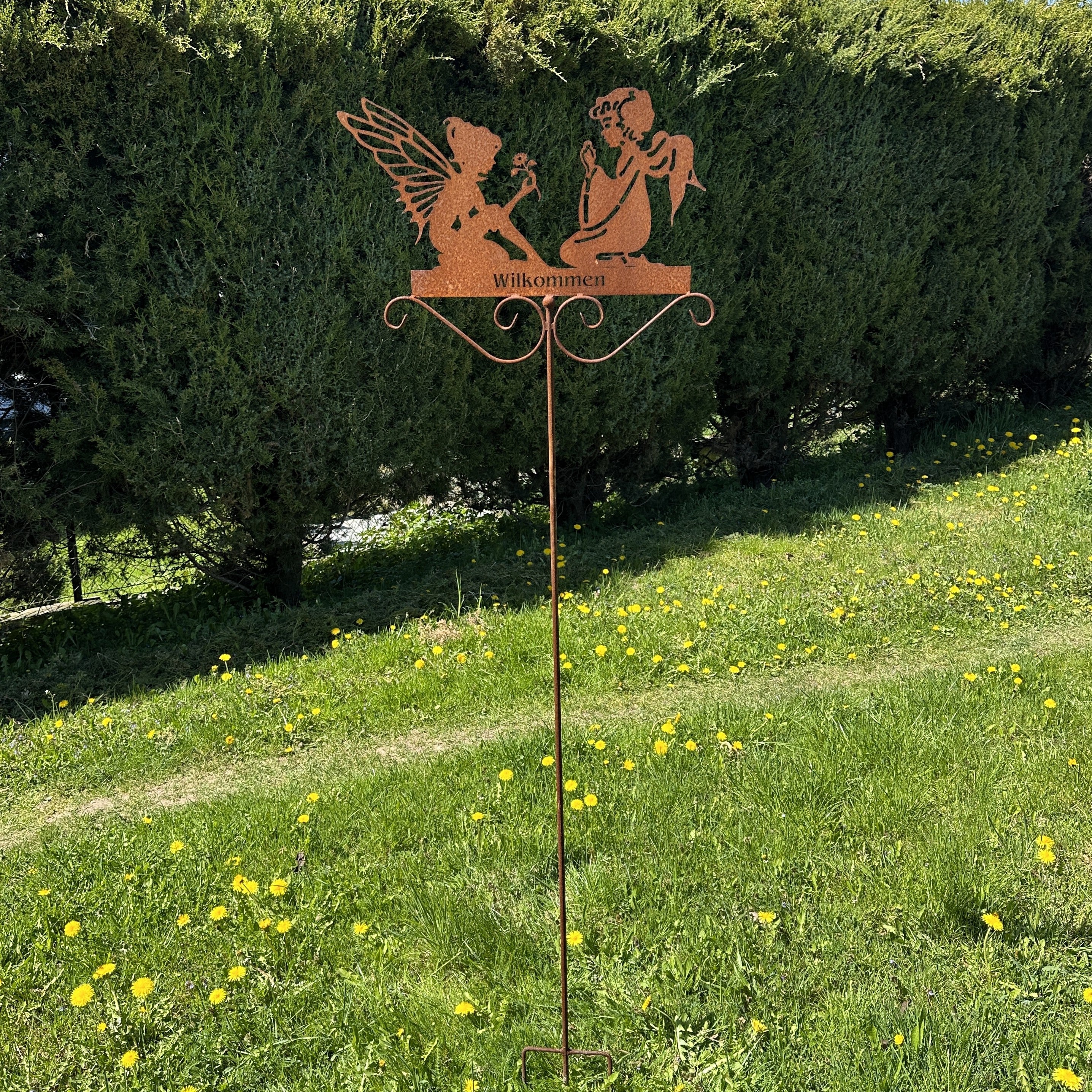Engel „Willkommen“
