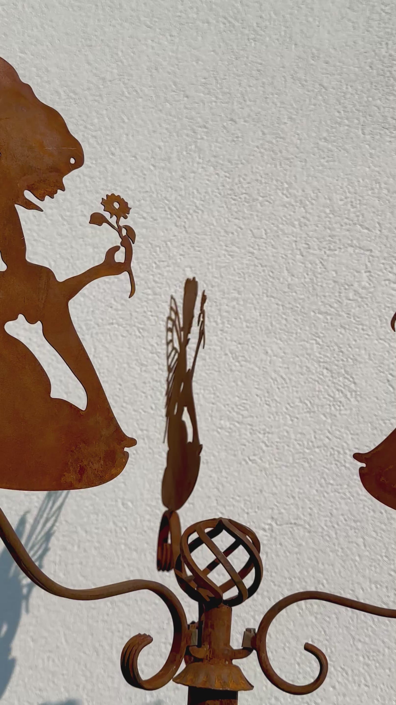 Windrad „Fee mit Blume”